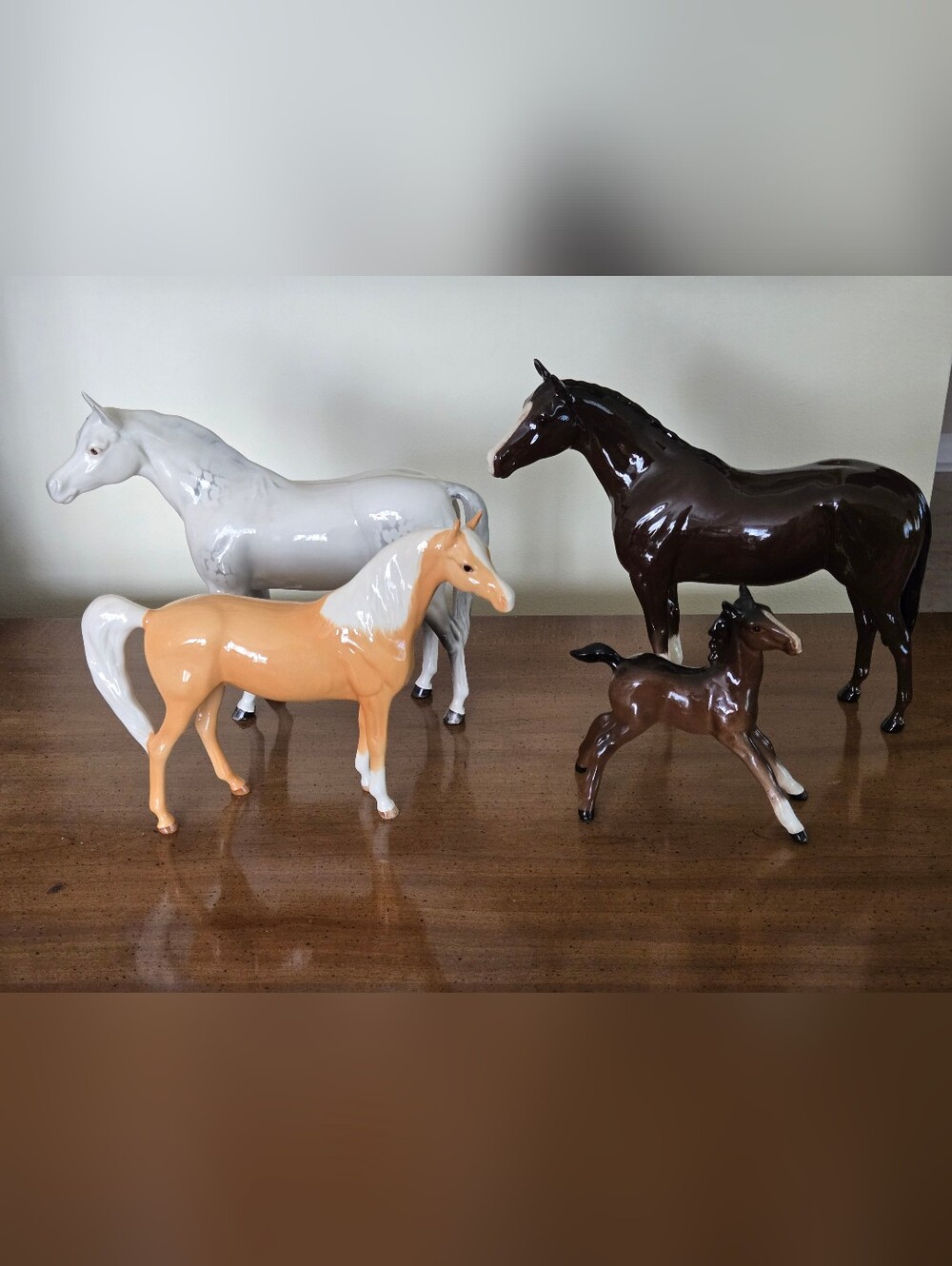 Beswick Porcelain Thoroughbred Stallion Figurine 1772 - Picture 9 of 10